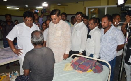 ଗଞ୍ଜାମ ଜିଲ୍ଲା ଚ଼ିକିଟିରେ ବିଷାକ୍ତ ମଦ ପିଇ ଅସୁସ୍ଥ ହୋଇ ବ୍ରହ୍ମପୁର ମେଡ଼ିକାଲ୍ ରେ ଚିକିତ୍ସିତ ହେଉଥିବା ଆହତ