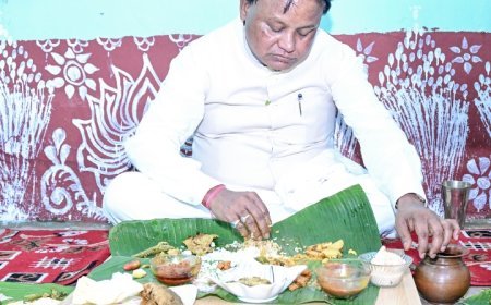 #ସାଧାରଣ_ଜନତାଙ୍କ_ଘରେ_ମୁଖ୍ୟମନ୍ତ୍ରୀଙ୍କ_ମଧ୍ୟାହ୍ନ_ଭୋଜନ