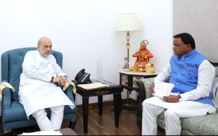 ମାନନୀୟ କେନ୍ଦ୍ର ଗୃହ ମନ୍ତ୍ରୀ ଶ୍ରୀ @AmitShah ଙ୍କ ସହ ନୂଆଦିଲ୍ଲୀରେ ମାନନୀୟ ମୁଖ୍ୟମନ୍ତ୍ରୀ ଶ୍ରୀ